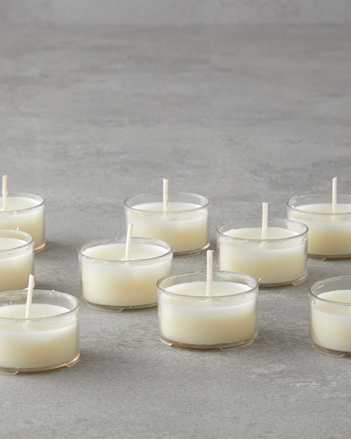 Tealight 9'lu Mum Beyaz