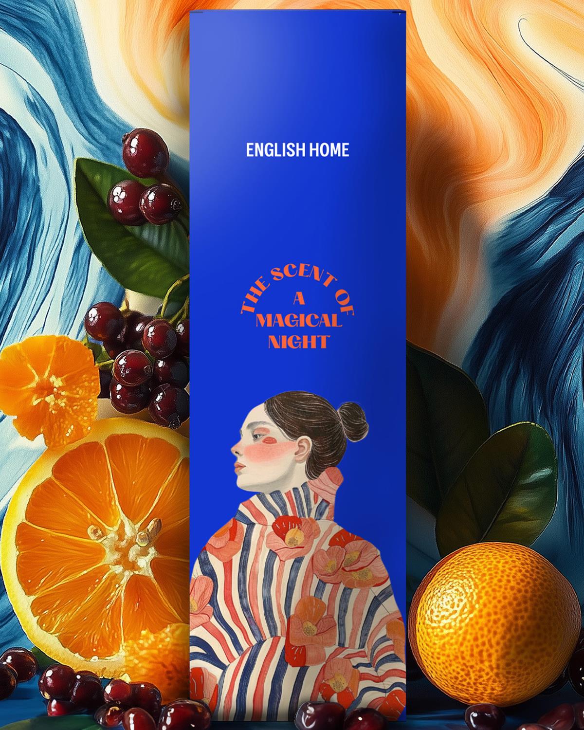 The Scent of a Magical Night Çubuklu Oda Kokusu 200 ml Lacivert