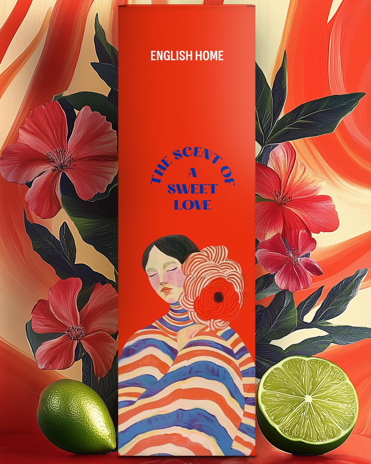 The Scent of a Sweet Love Çubuklu Oda Kokusu 200 ml Kırmızı