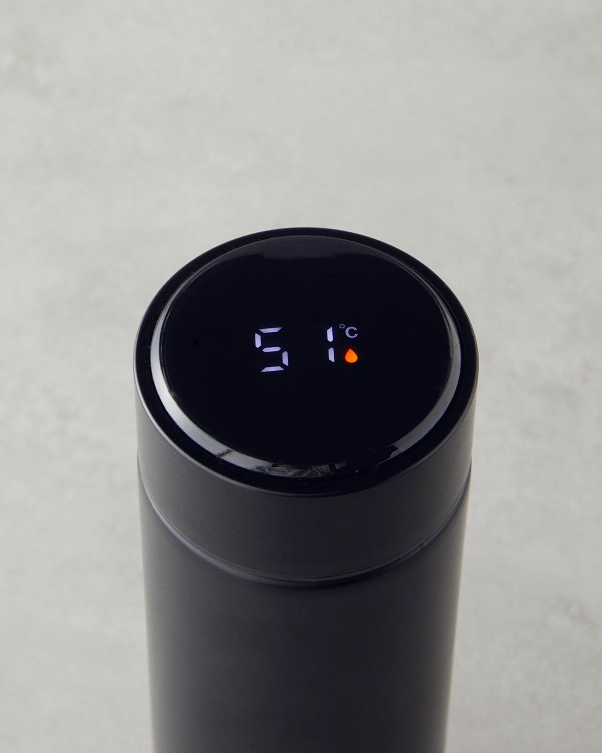 Thermo Çelik Dereceli Travel Mug 500 ml Siyah
