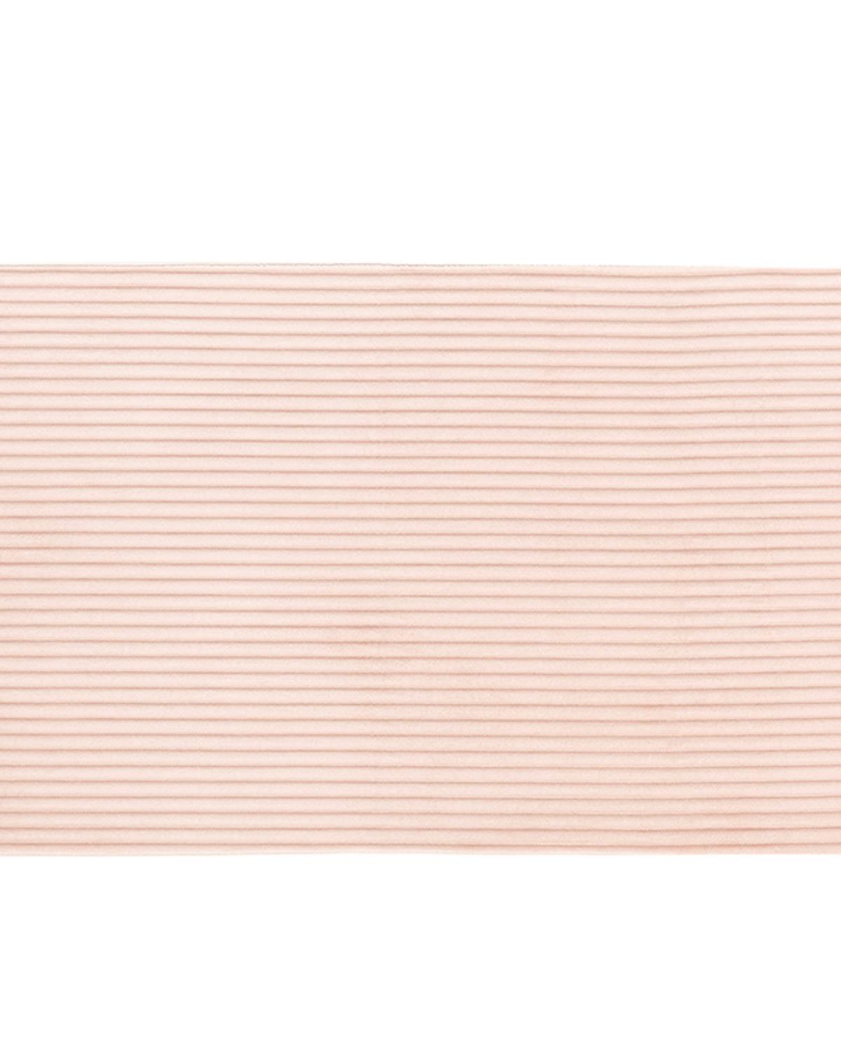 Thick Ribbed Fitilli Halı 80x150 cm Pudra