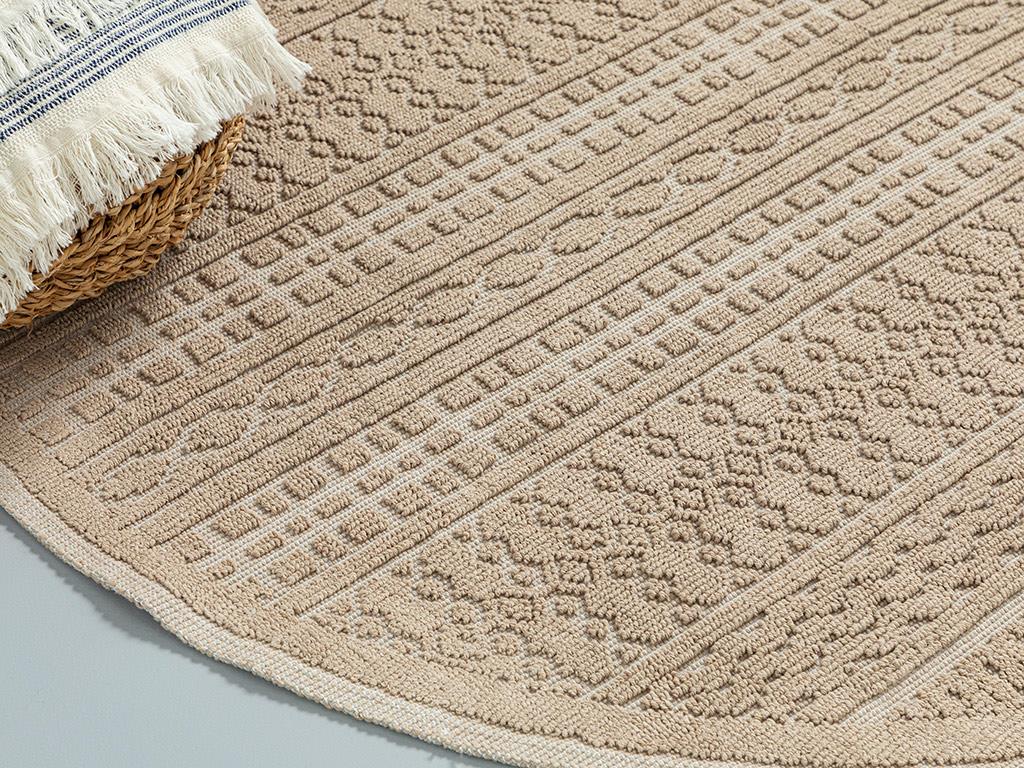 Thore Pamuklu Kilim Bej