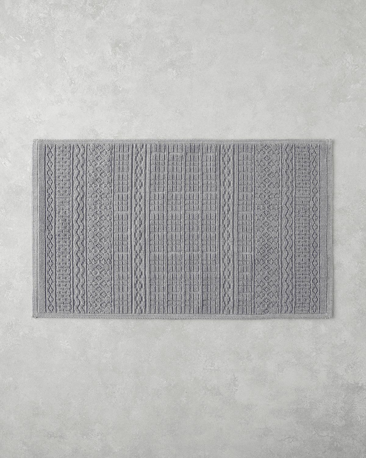 Thore Pamuklu Kilim Gri