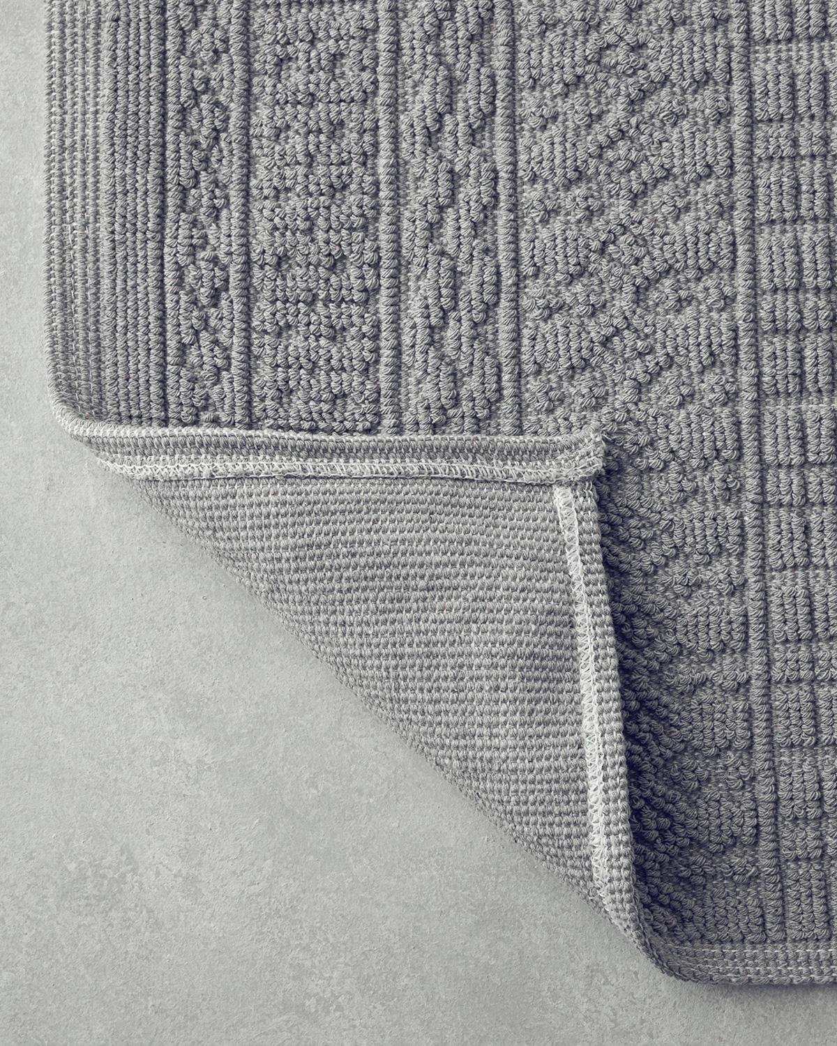 Thore Pamuklu Kilim Gri