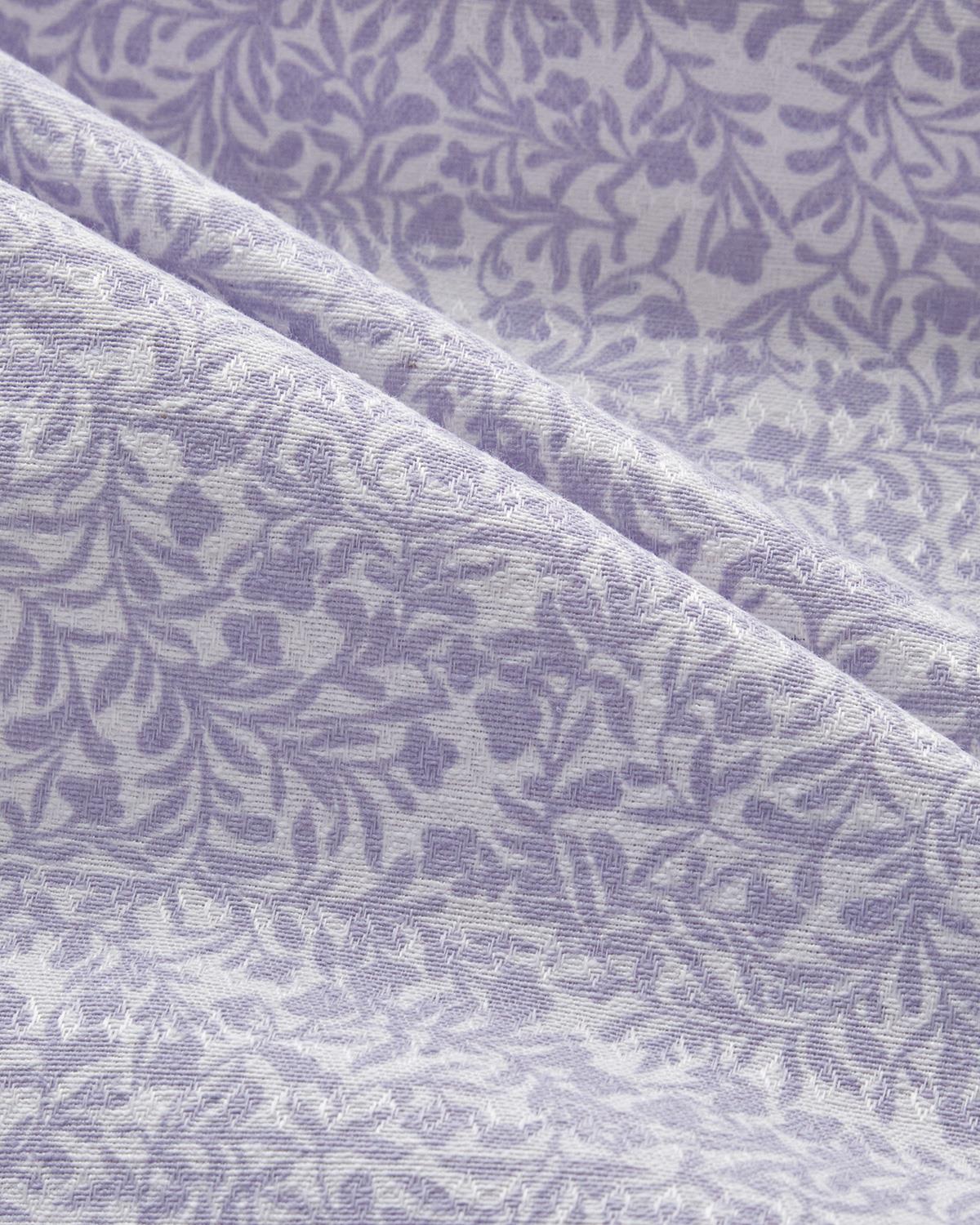 Timeless Garden Baskılı Tek Kişilik Pike Lila