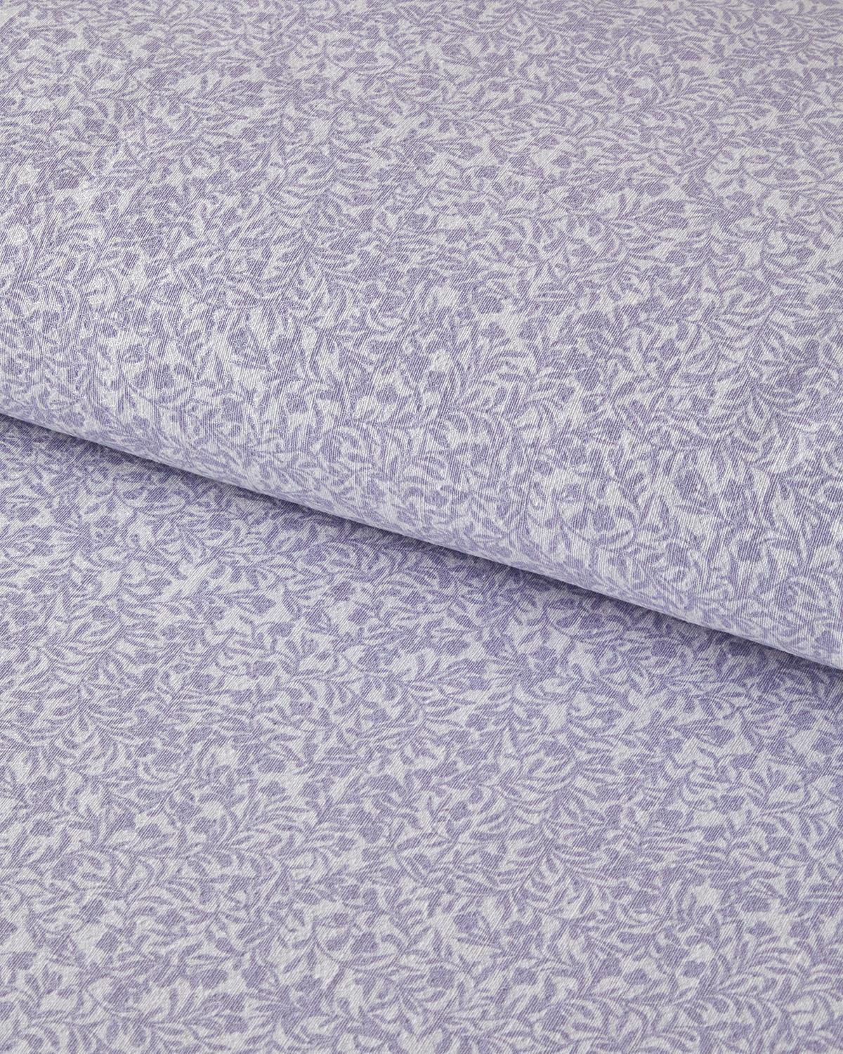 Timeless Garden Baskılı Tek Kişilik Pike Lila