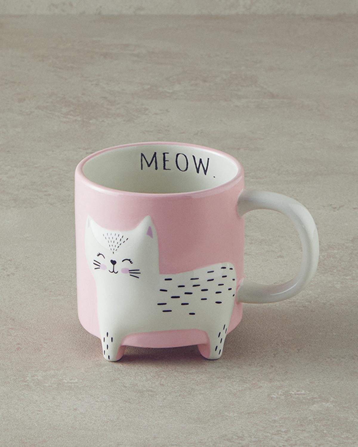 Tiny Cat Dolomite Kupa Pembe