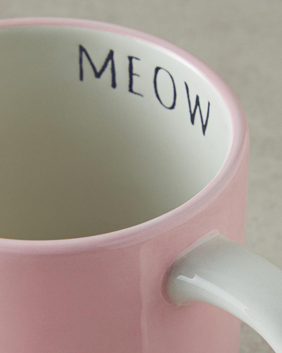 Tiny Cat Dolomite Kupa Pembe