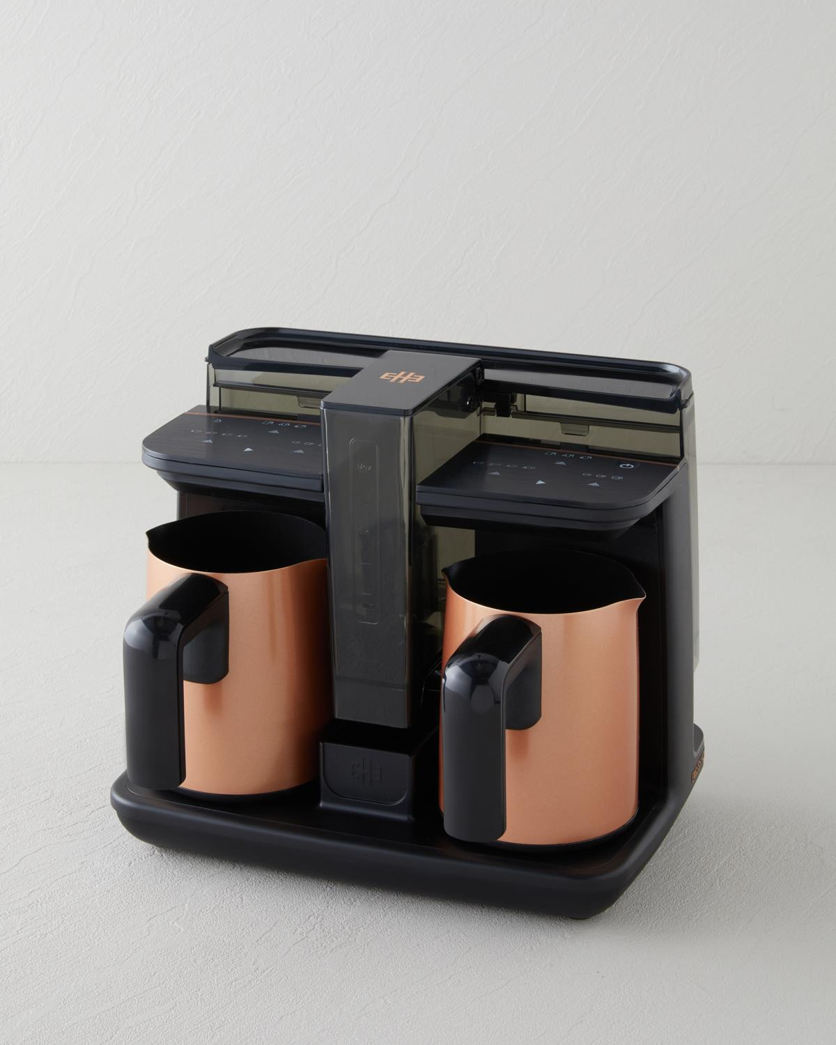 TKM 6020 Su Hazneli Çift Hazneli Türk Kahvesi Makinesi Siyah-Bakır