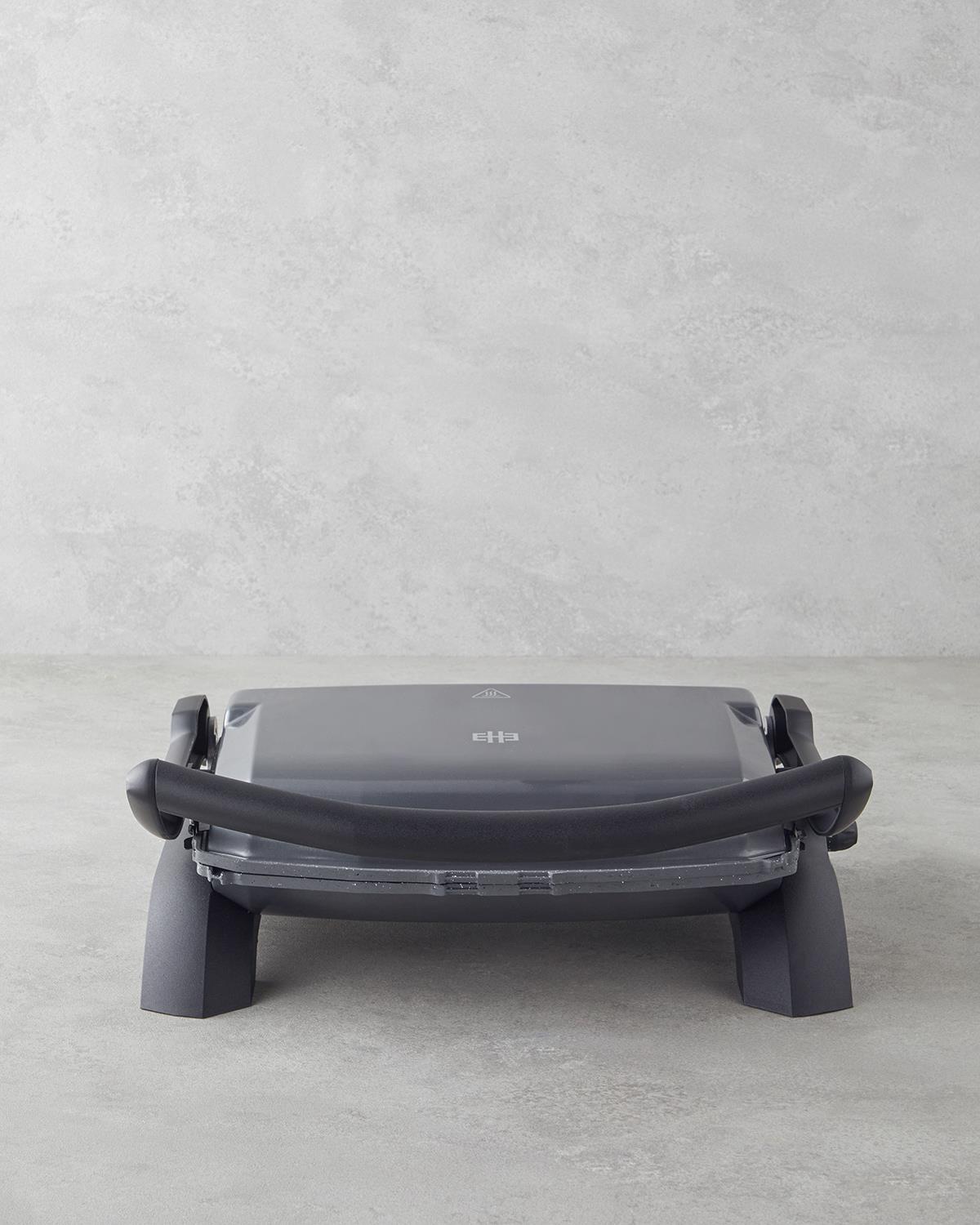 TMK 5040 Teflon Çıkarılabilir Plakalı Tost Makinesi 1800W Siyah-Krom