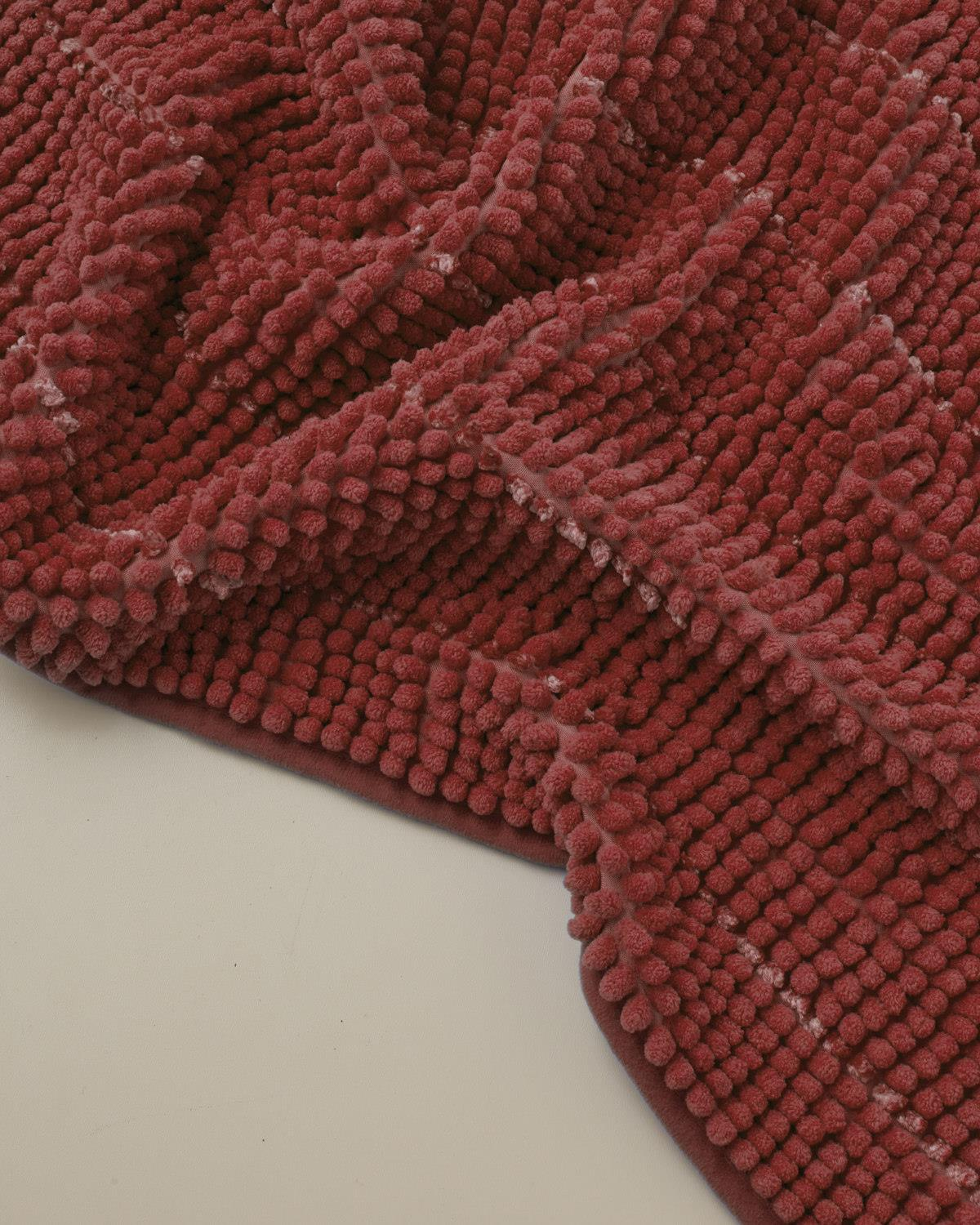 Trendy Kaydırmaz Taban Banyo Paspası 50x80 cm Kiremit