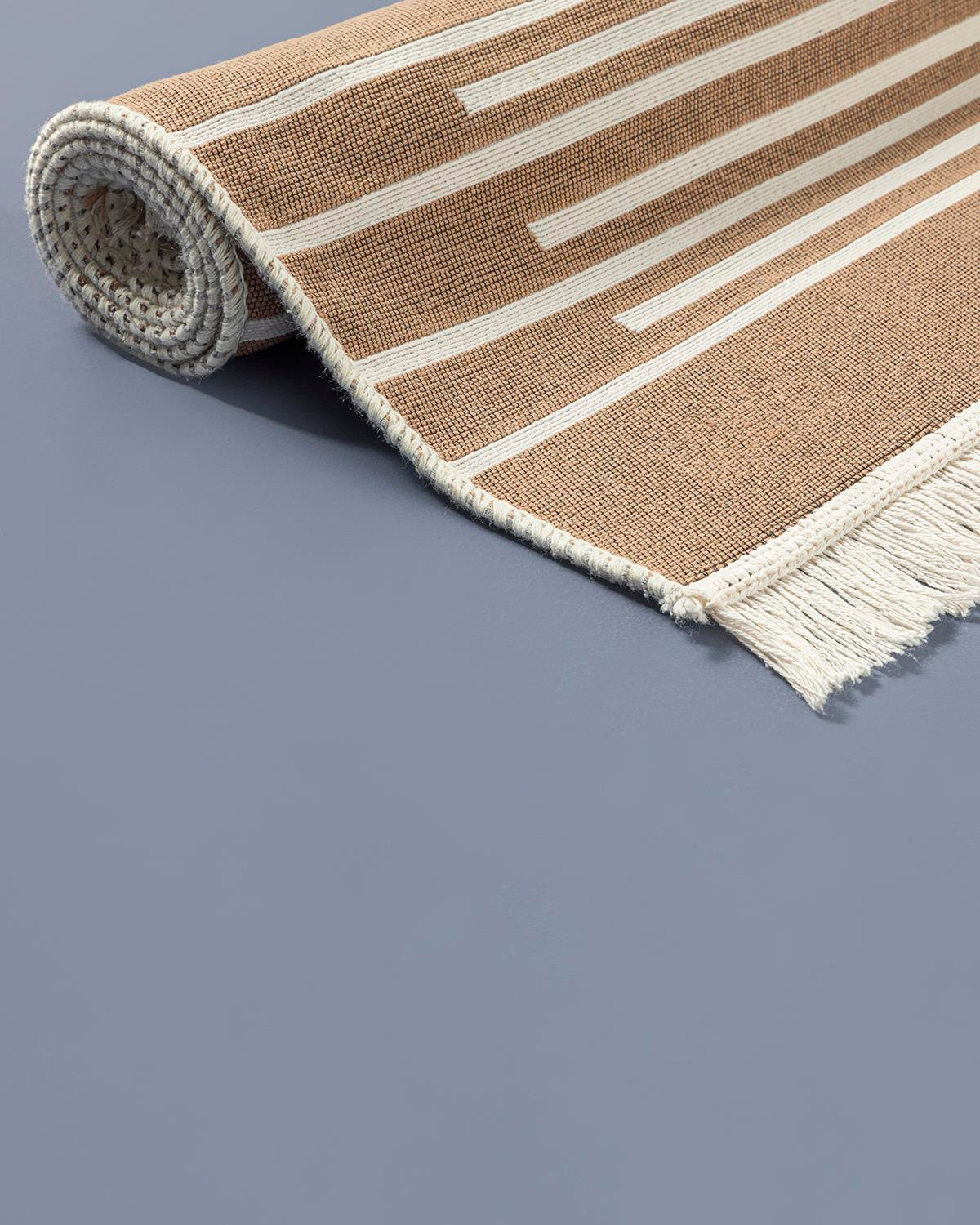 Trendy Puedo Dokuma Kilim Krem - Bej