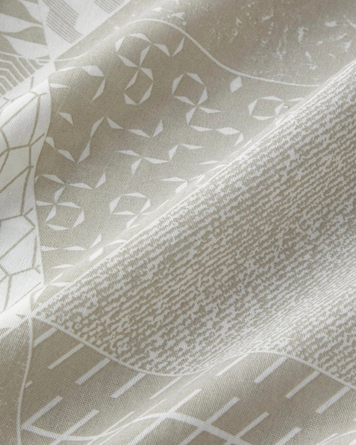 Trio Patch Kolay Ütülenir Tek Kişilik Nevresim Takımı 160x220 cm Bej