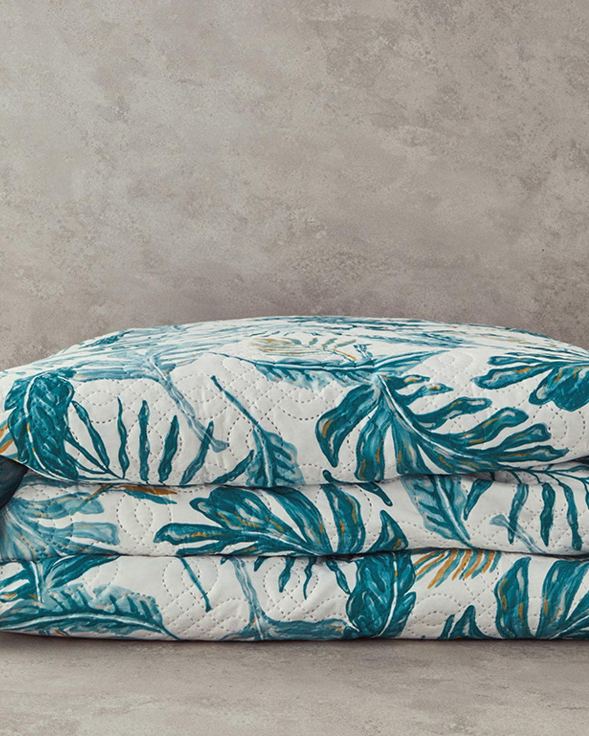 Tropical Breeze Çift Kişilik Çok Amaçlı Örtü Yeşil