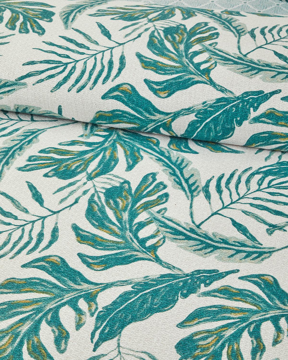 Tropical Breeze Çift Kişilik Pike Takımı Yeşil