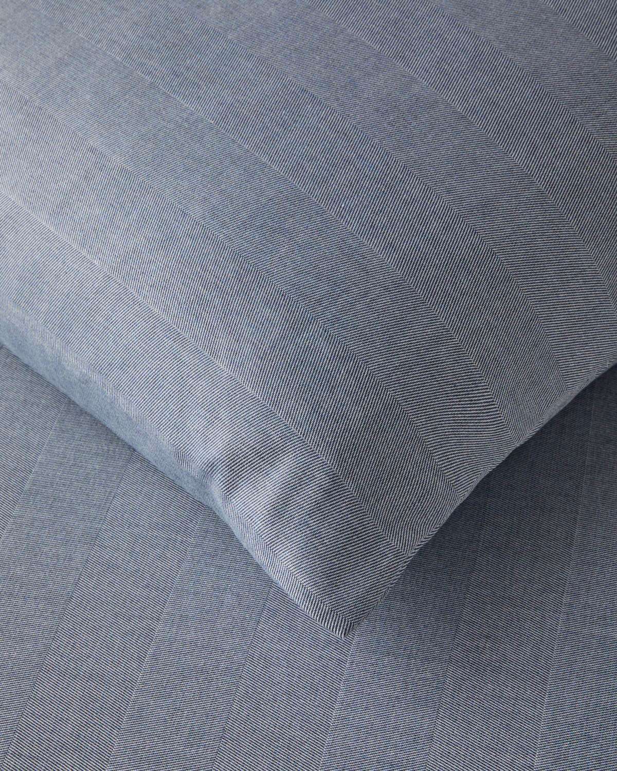 Twiluxe  İpliği Boyalı Çift Kişilik Nevresim Takımı 200x220 cm Lacivert