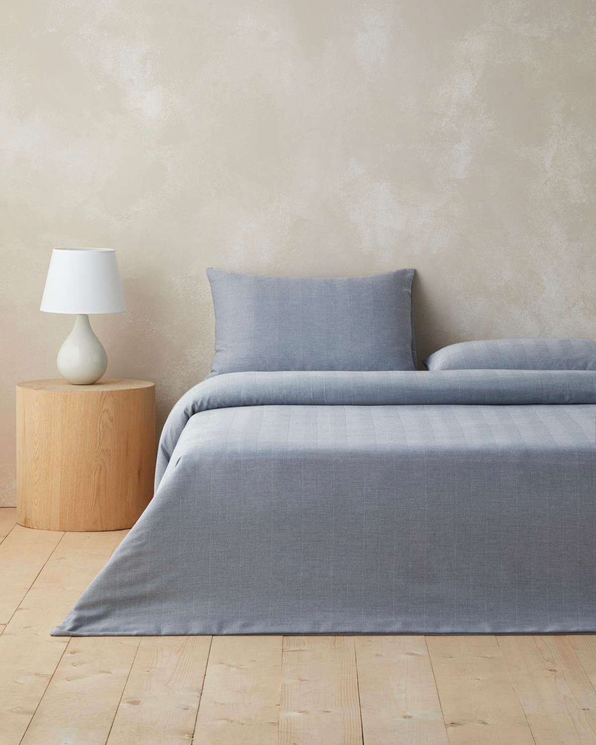 Twiluxe  İpliği Boyalı Çift Kişilik Nevresim Takımı 200x220 cm Lacivert