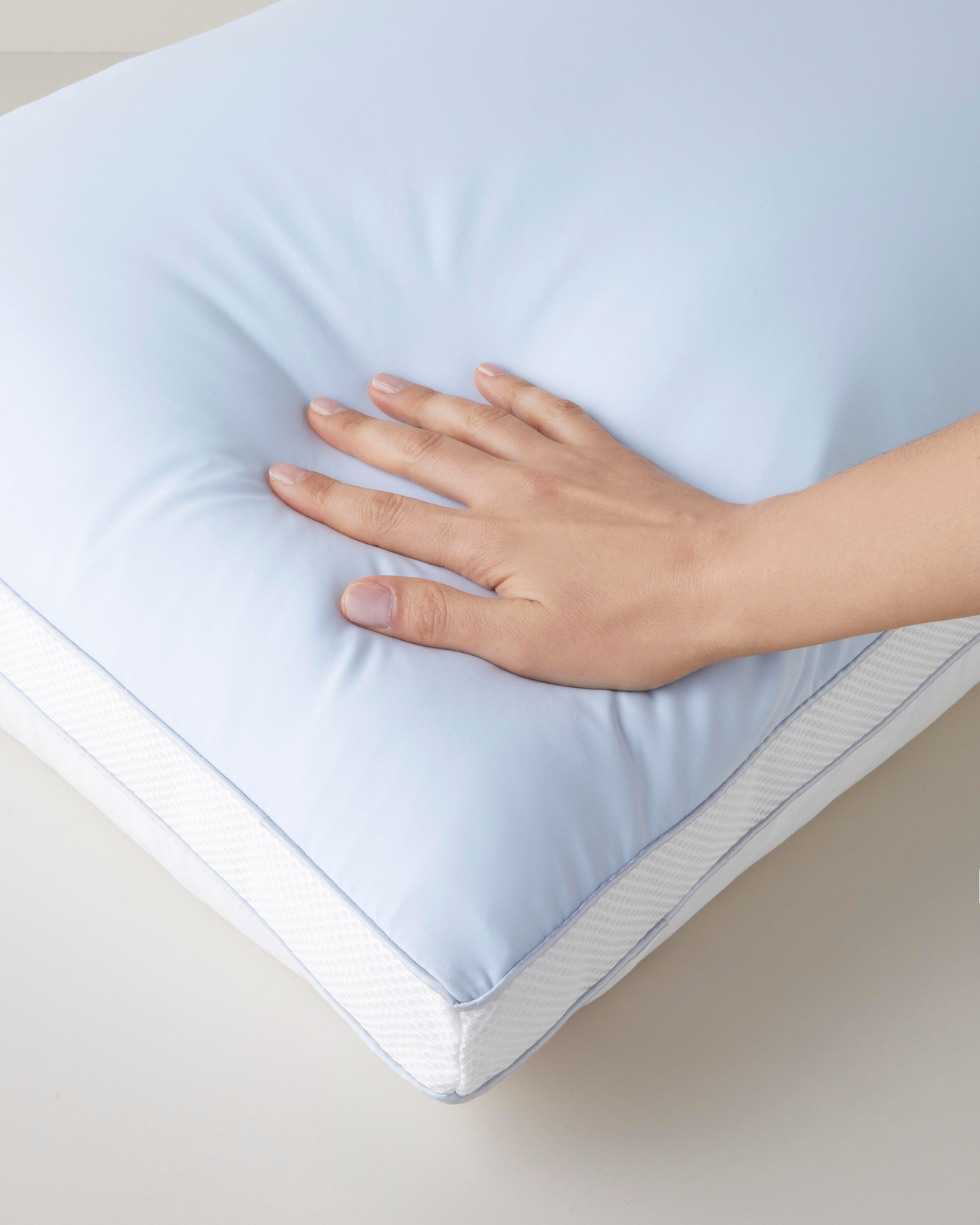 Twist Cool & Warm Yastık 50x70 cm Mavi-Beyaz