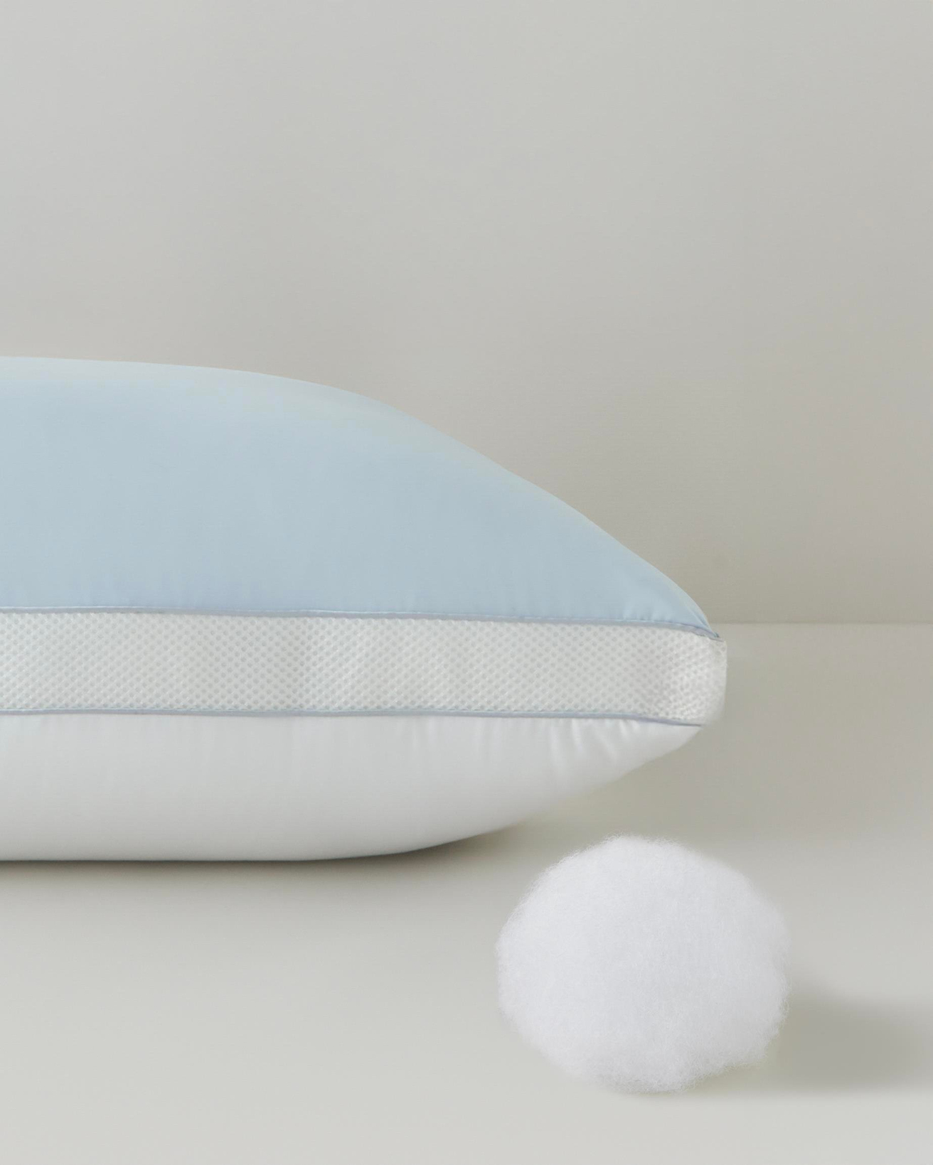 Twist Cool & Warm Yastık 50x70 cm Mavi-Beyaz