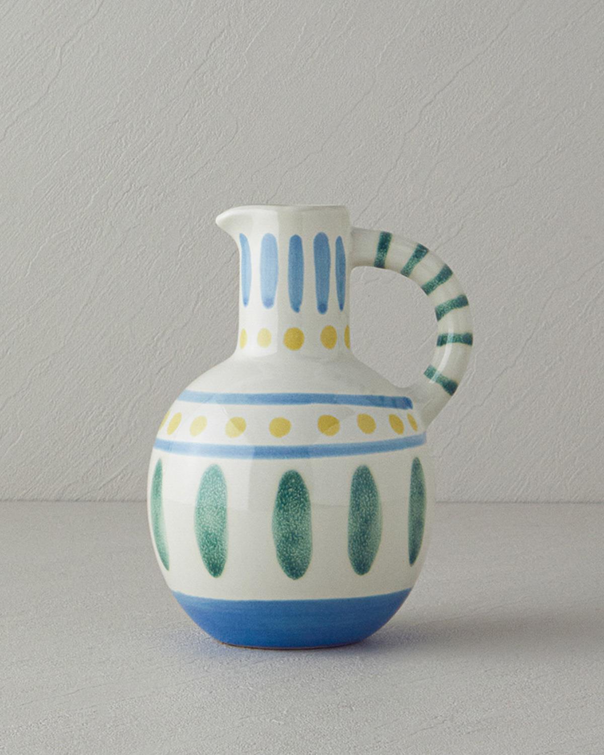 Valencia Stoneware Vazo Multicolor