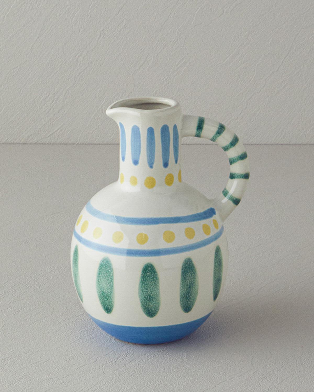 Valencia Stoneware Vazo Multicolor