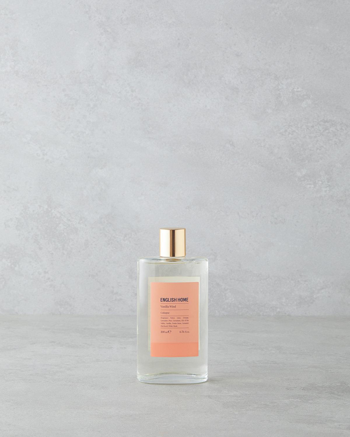 Vanilla Wind Kolonya 200 ml Şeffaf