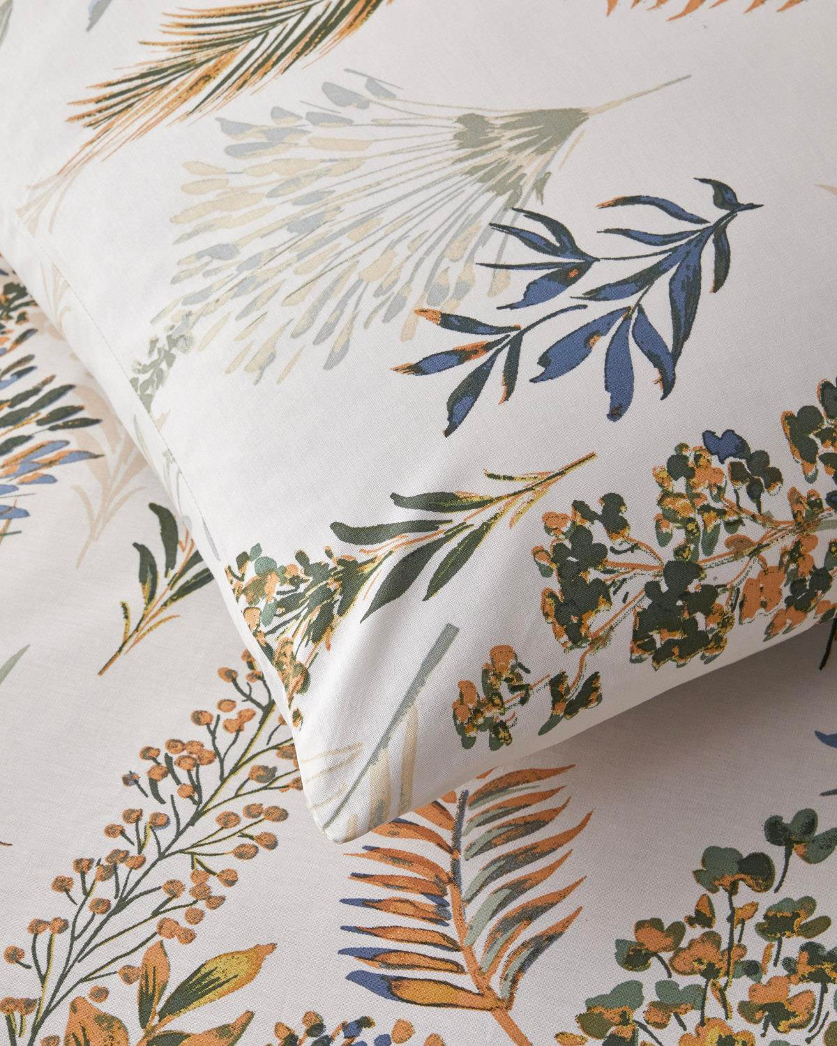 Verdant Dream Pamuk Tek Kişilik Nevresim Takımı 160x220 cm Yeşil