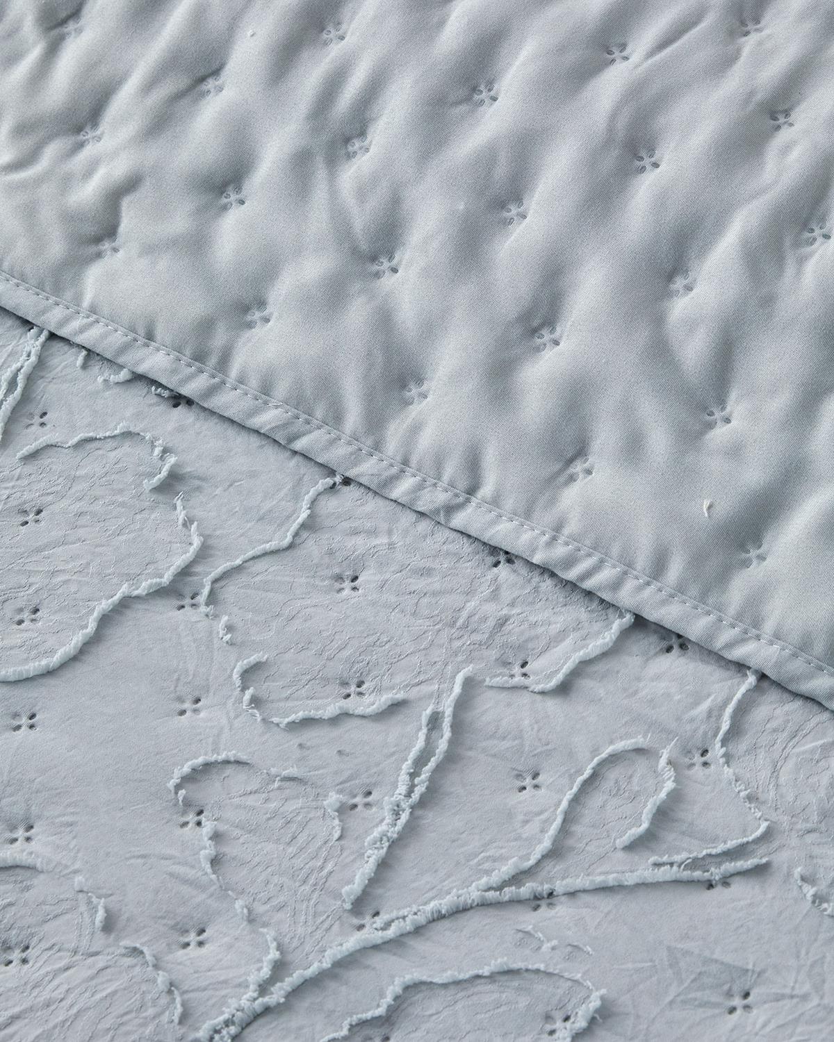 Verdant Jacquard Tek Kişilik Yatak Örtüsü Takımı 160x220 cm Yeşil