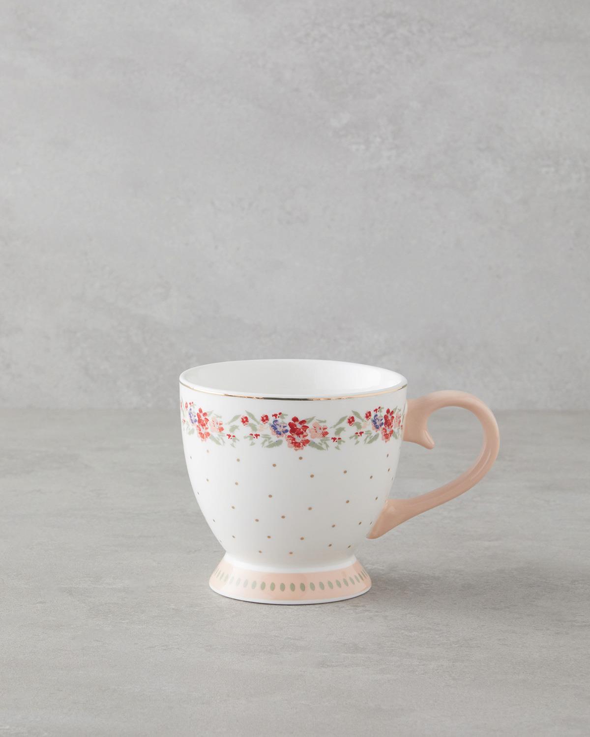 Vespera New Bone China Kupa 460 ml Renkli