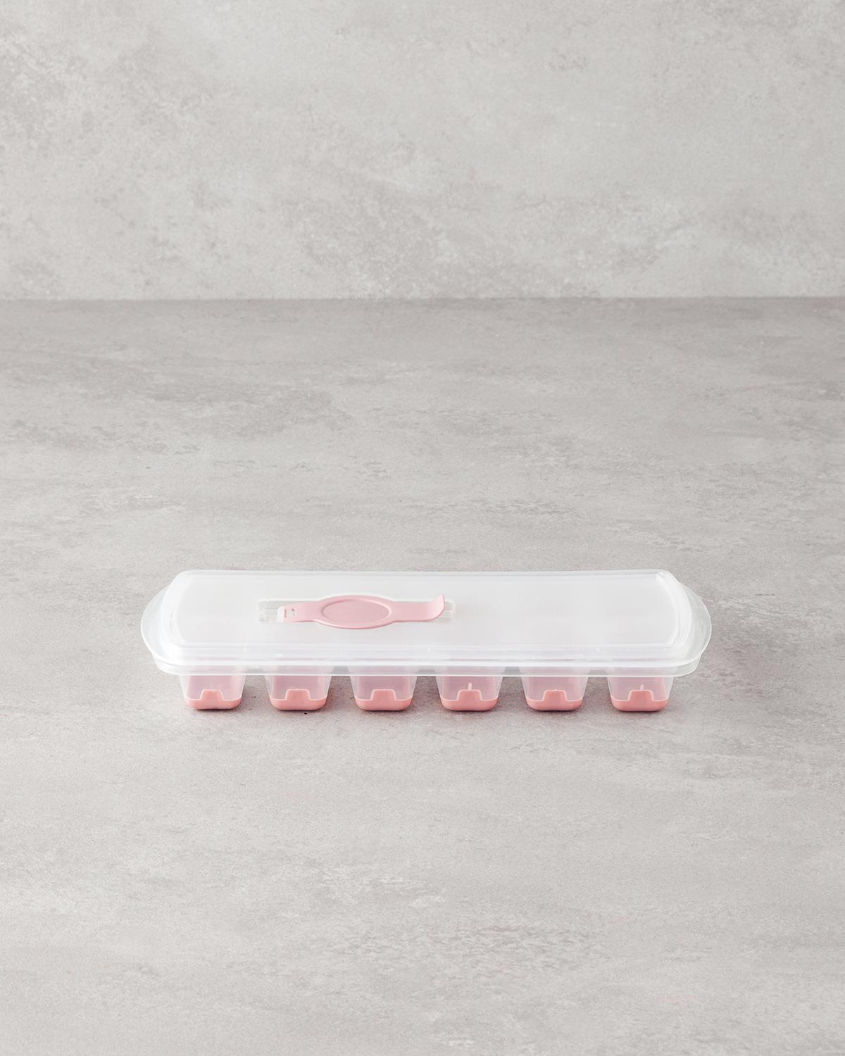 Virginie Plastik Buz Kalıbı 24x10 cm Pembe