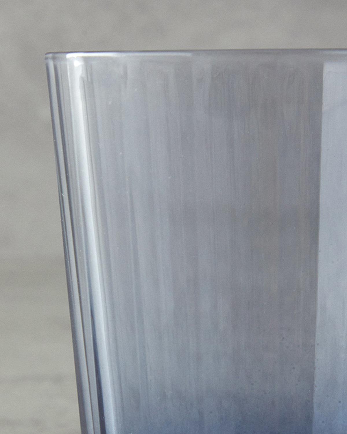 Vivid 3'lü Cam Bardak 225 Ml Lacivert