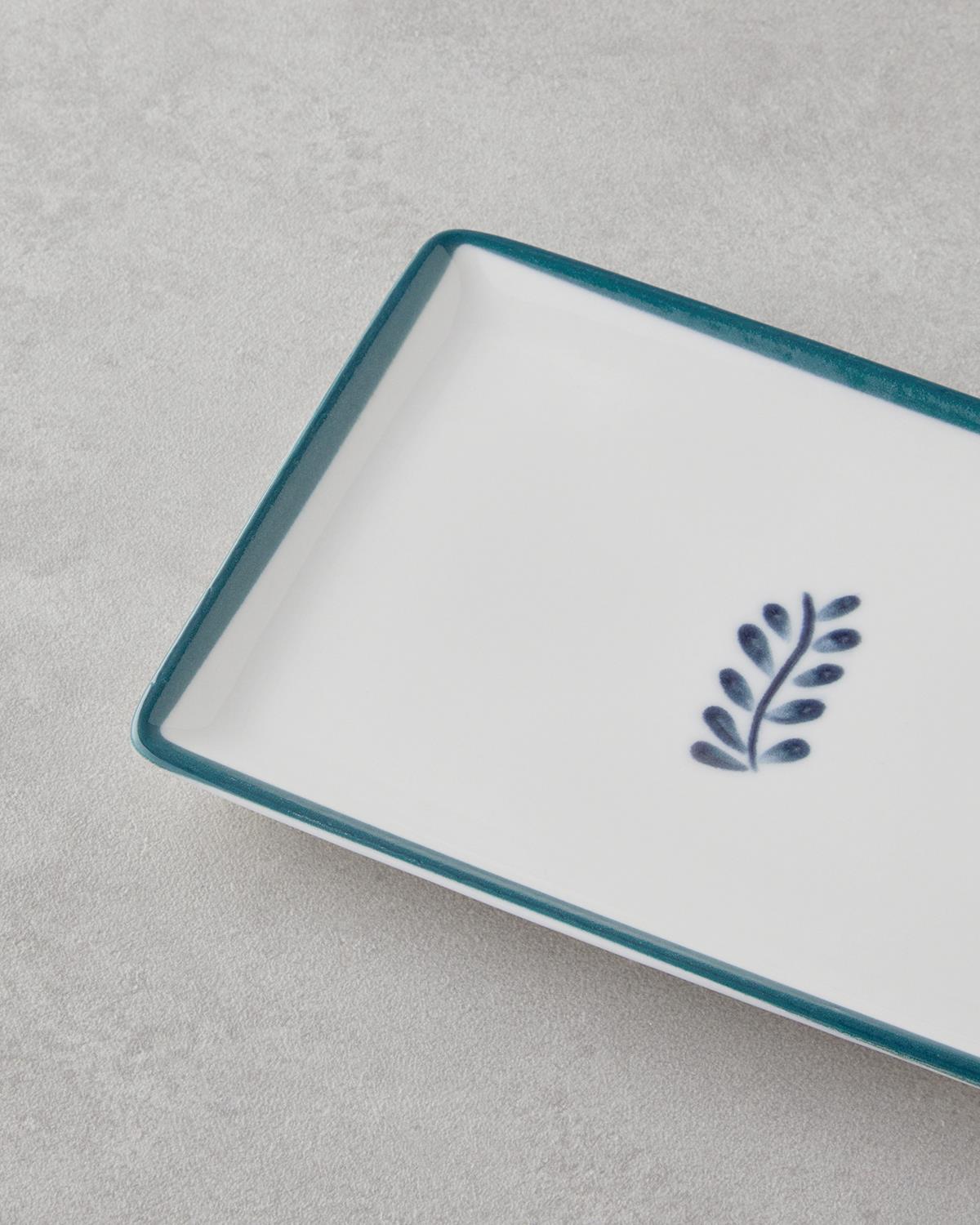 Wells Porselen Kahvaltı ve Sunum Seti 18 Parça 6 Kişilik Mavi