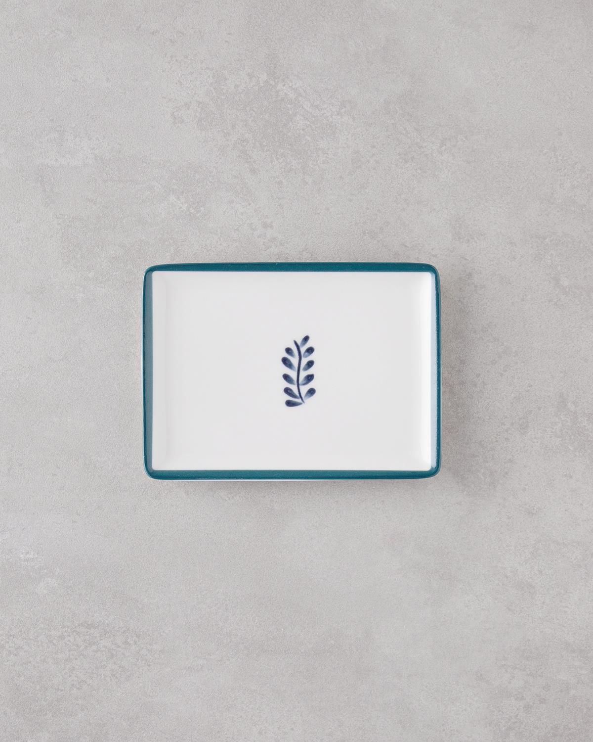 Wells Porselen Kahvaltı ve Sunum Seti 18 Parça 6 Kişilik Mavi