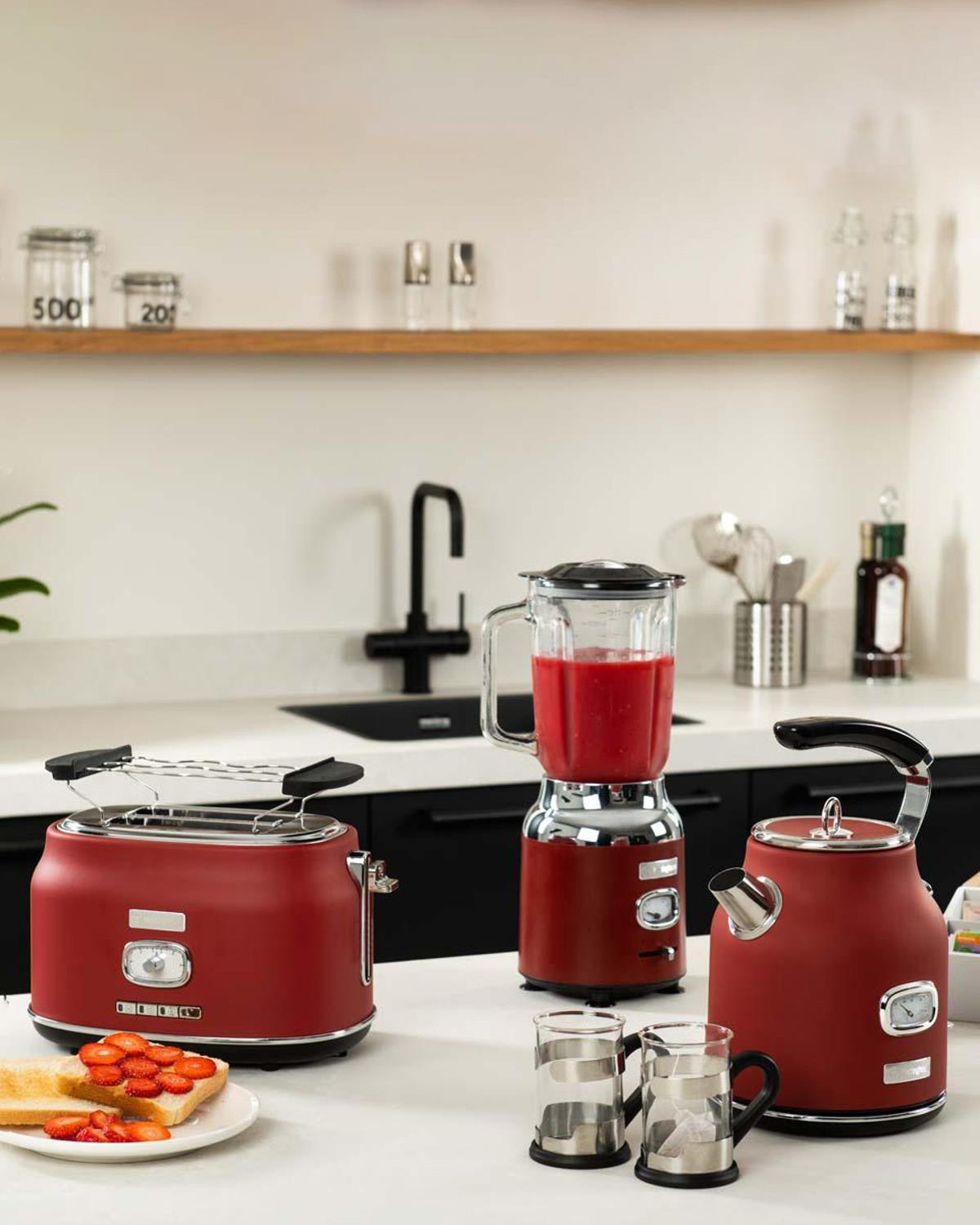Westinghouse Retro Sürahi Blender Kırmızı
