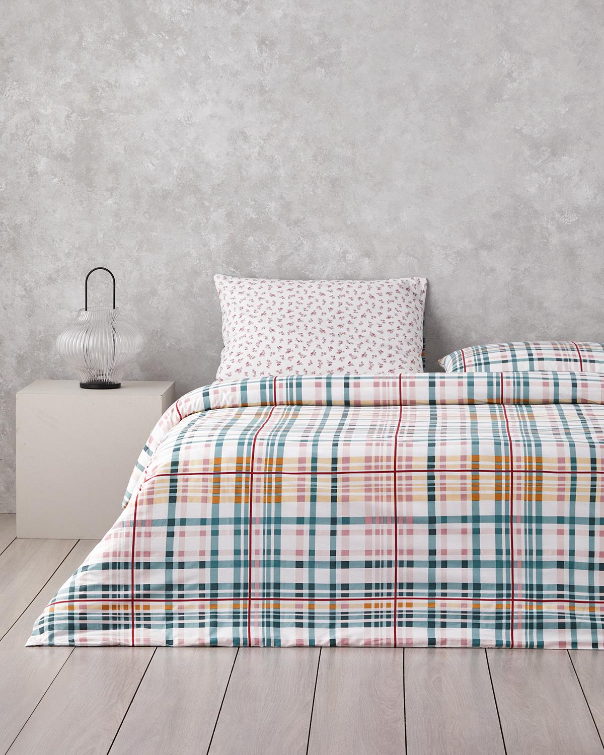 Wildflower Dream Pamuklu Tek Kişilik Nevresim Seti 160x220 cm Pembe