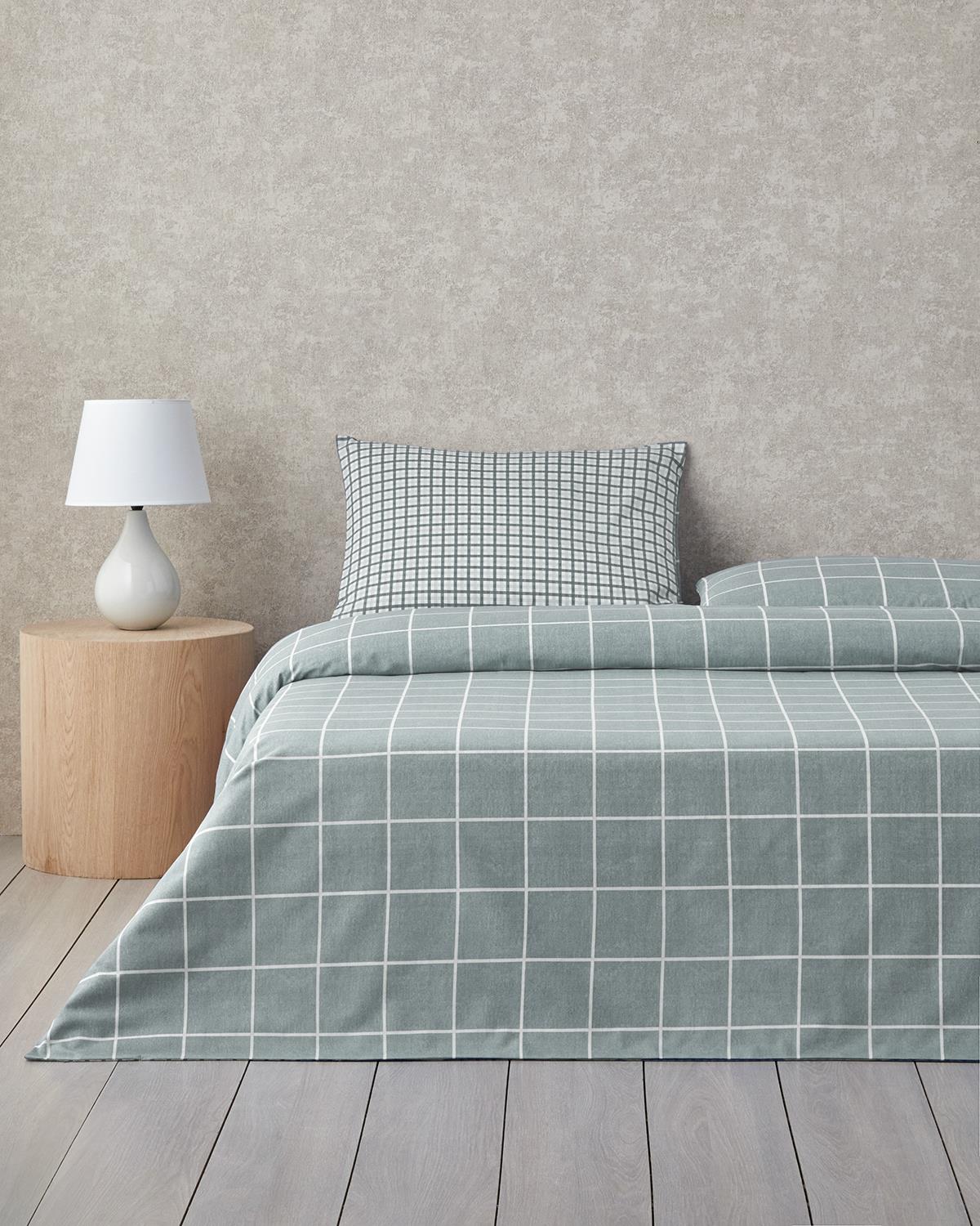 Windsor Kolay Ütülenir Tek Kişilik Nevresim Takımı 160x220 cm Yeşil