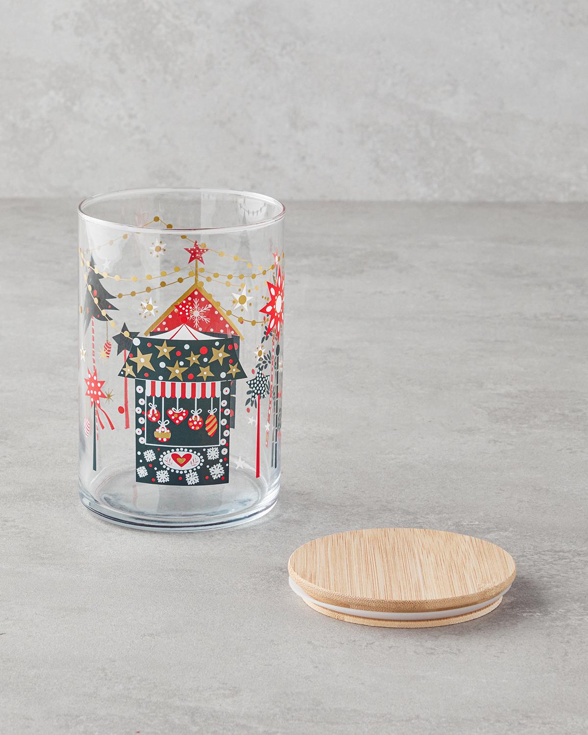 Winter Spirit Cam Kavanoz 1050 ml Şeffaf