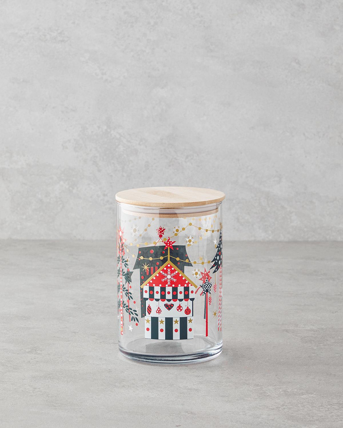 Winter Spirit Cam Kavanoz 1050 ml Şeffaf