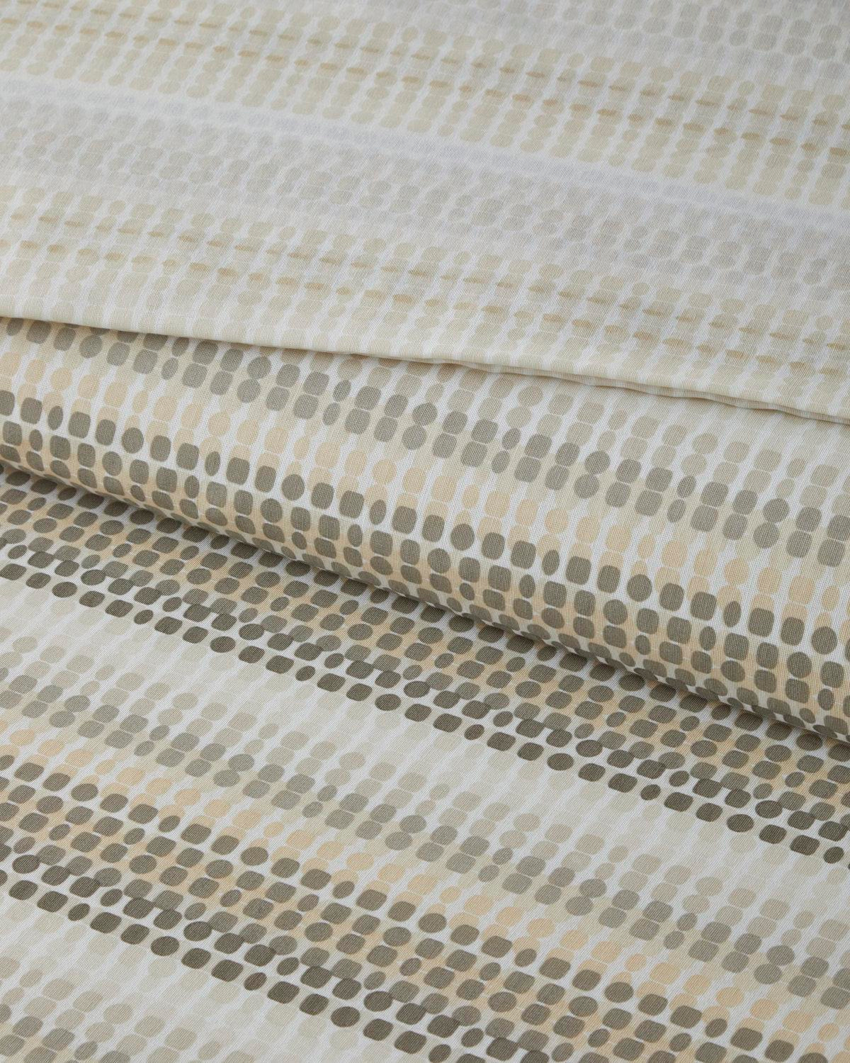 Woody Kolay Ütülenir Çift Kişilik Nevresim Seti 200x220 cm Bej-Kahverengi