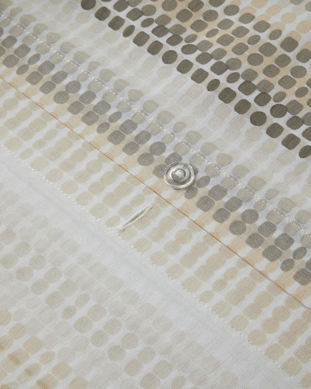 Woody Kolay Ütülenir Çift Kişilik Nevresim Seti 200x220 cm Bej-Kahverengi