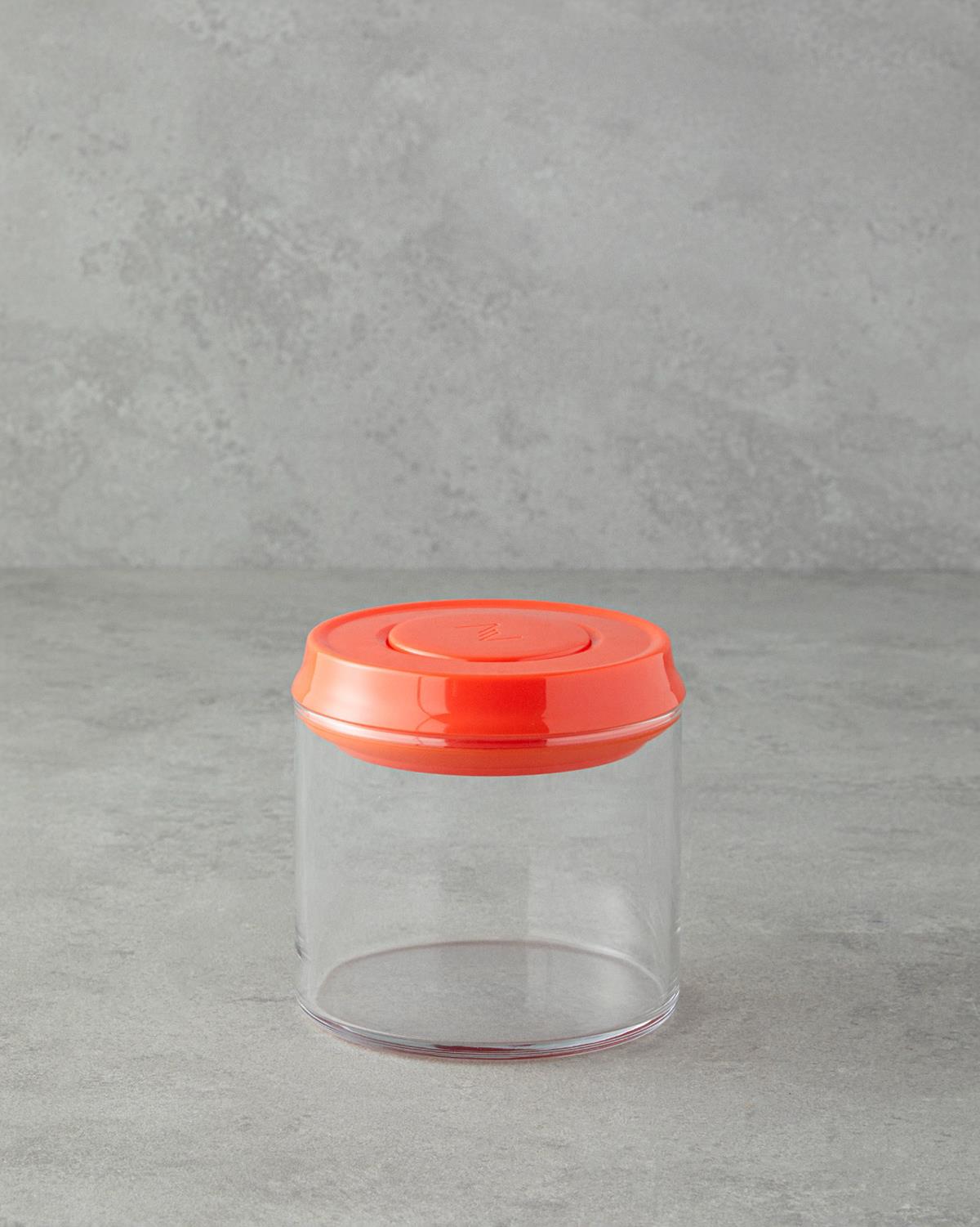 Zest Glass Cam Vakumlu Kavanoz Turuncu
