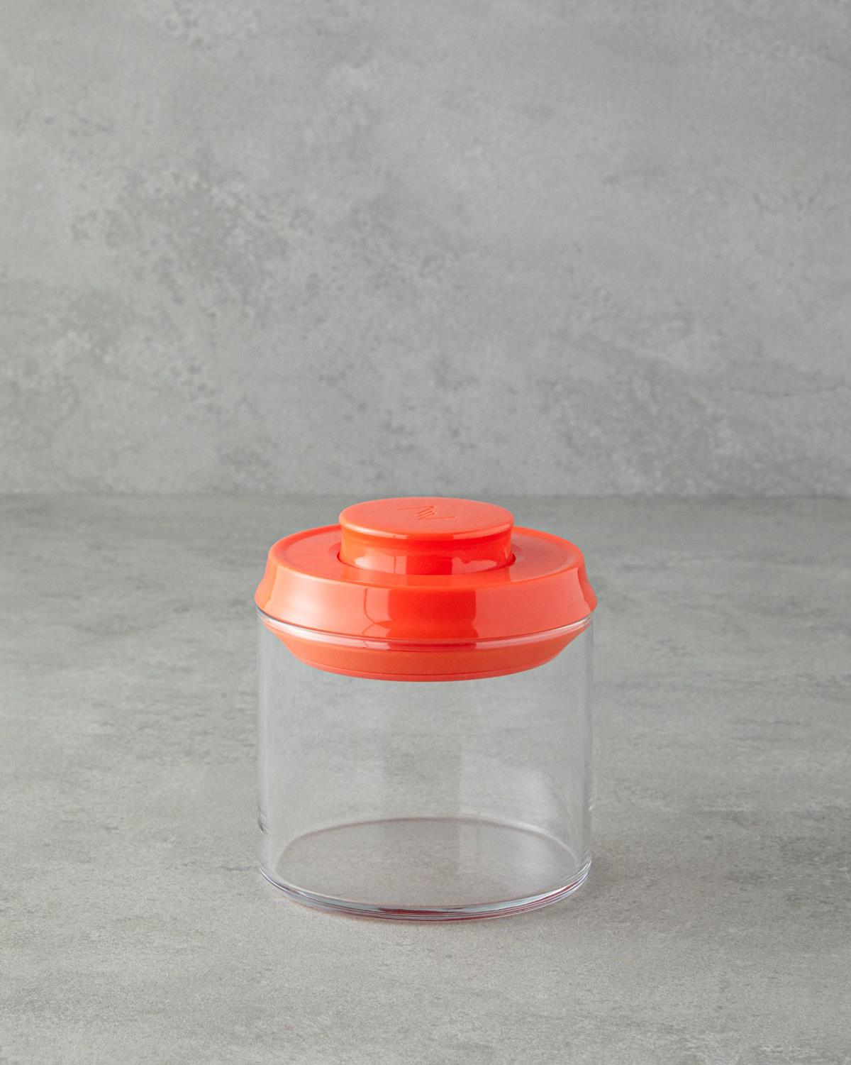 Zest Glass Cam Vakumlu Kavanoz Turuncu