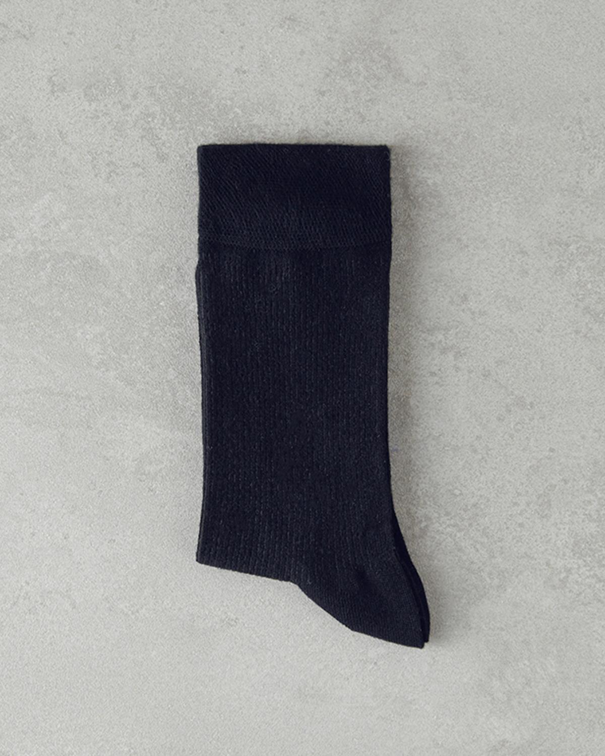 Aretas Erkek Soket Çorap Siyah