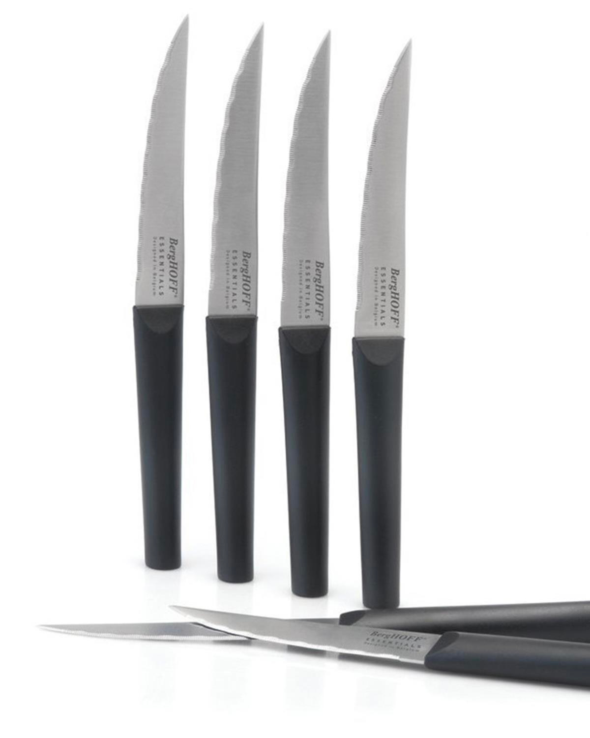 Berghoff Essentials 6 Parça Paslanmaz Çelik Bıçak Seti Siyah