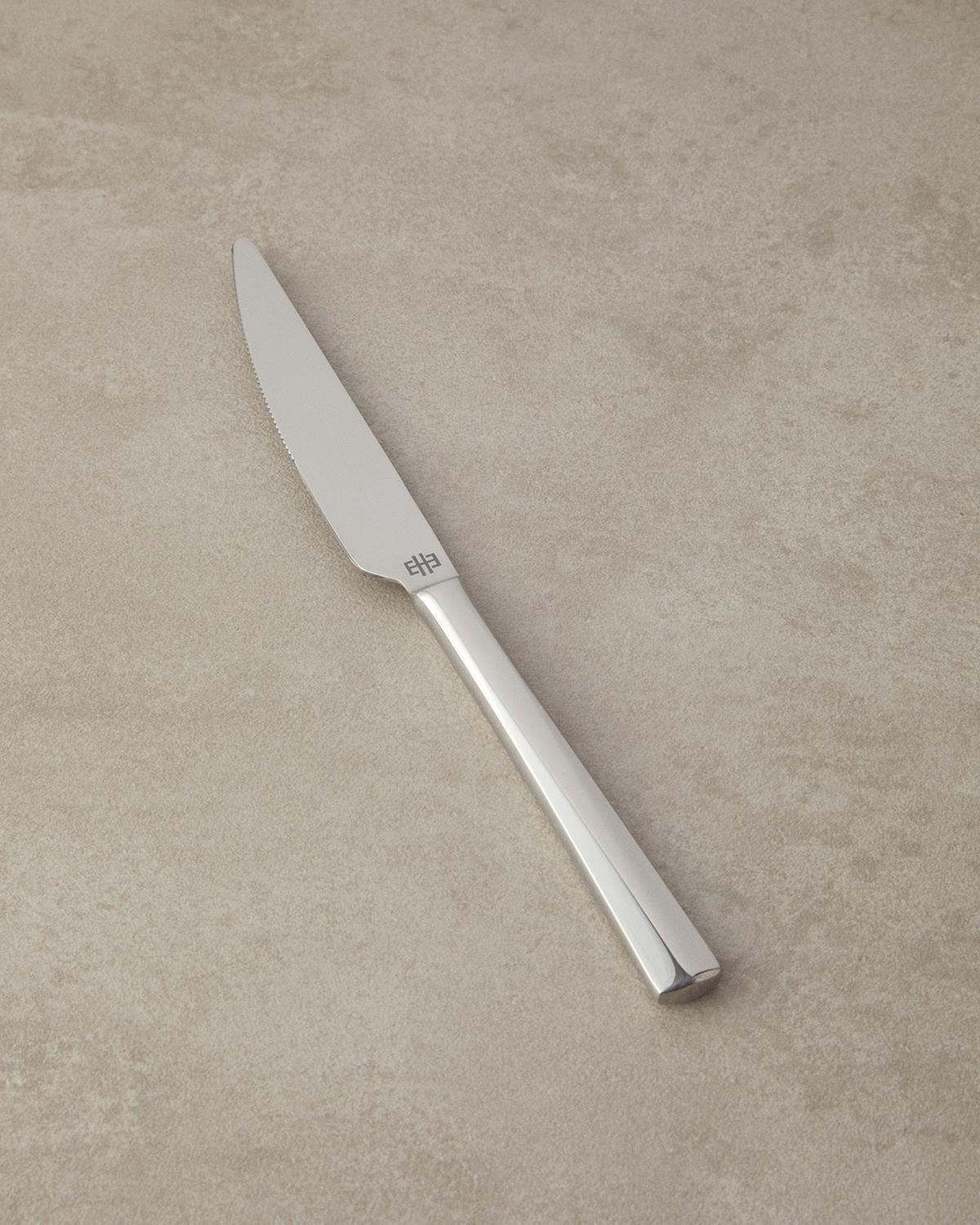 Caria 18/10 Paslanmaz Çelik Çatal Kaşık Bıçak Tk. 30 Parça 6 Kişilik Silver