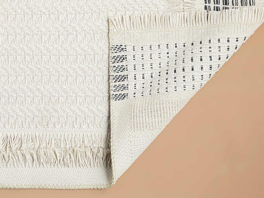 Helena Saçaklı Kilim Krem