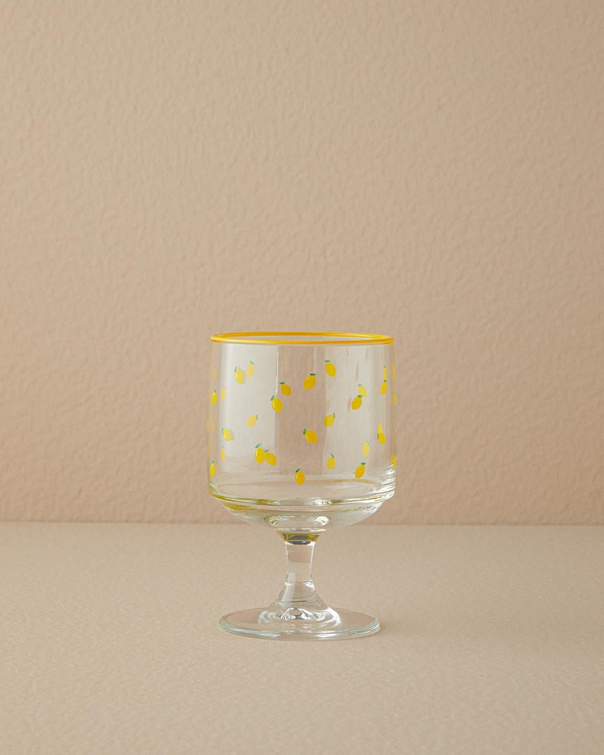 Lemon Blossom Cam 3'lü Cup Sarı
