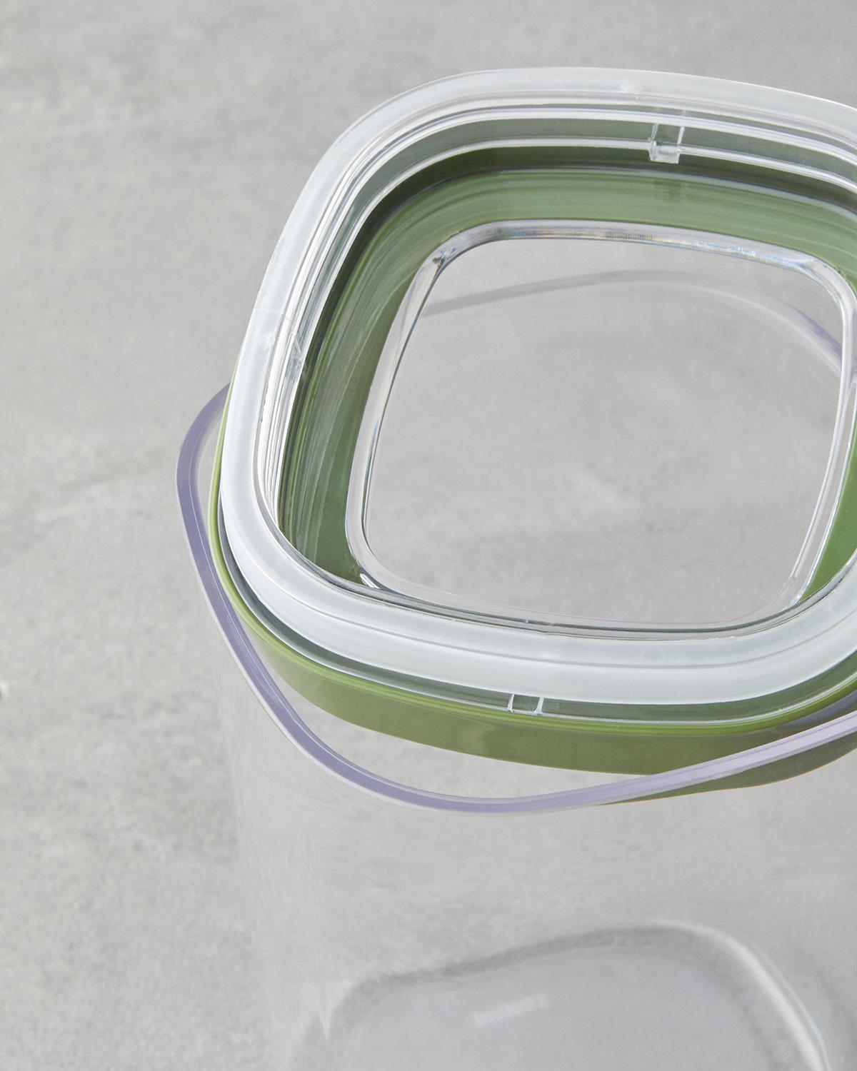 Alfred Plastik Kavanoz 600 ml Yeşil