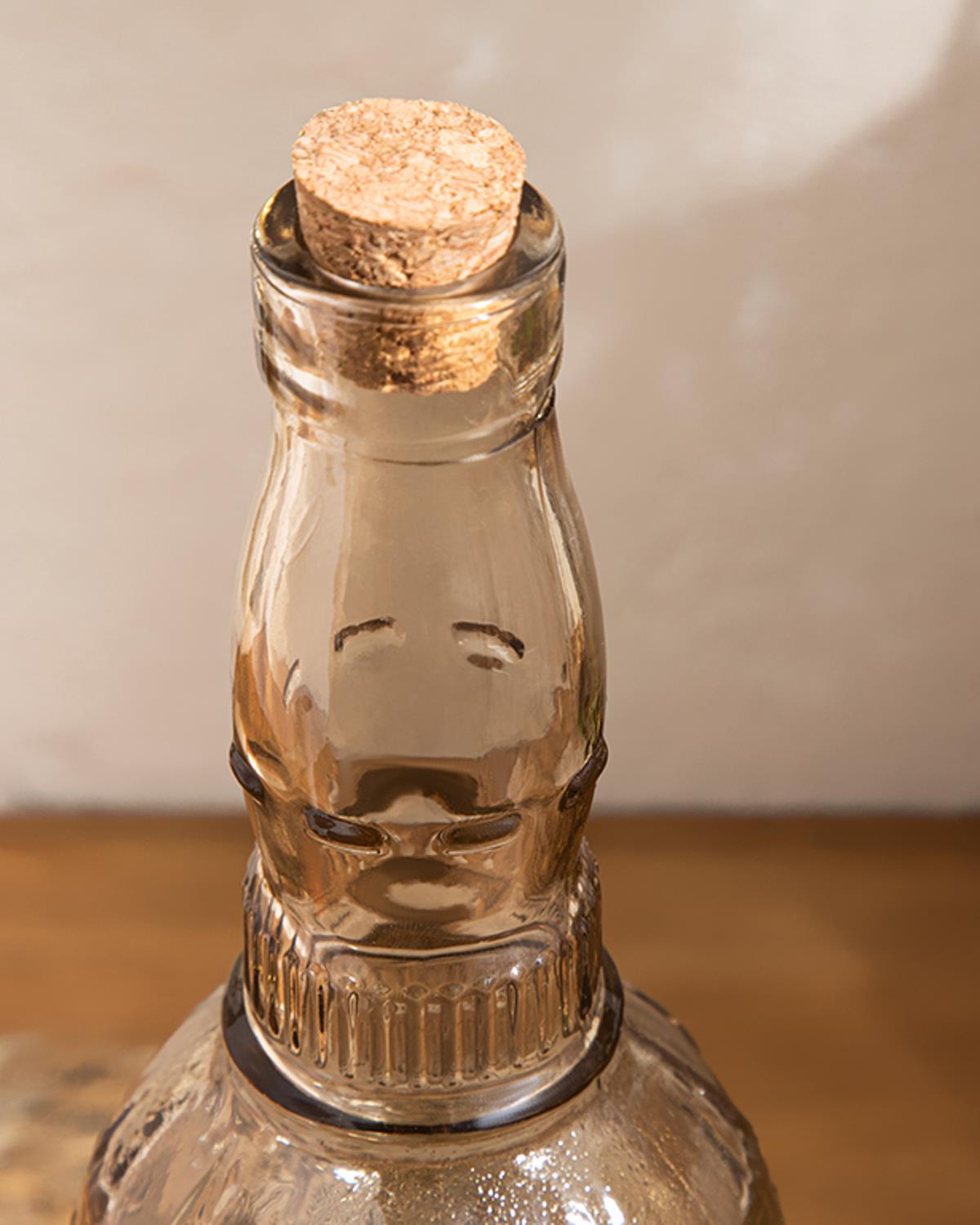 Alpins Cam Şişe 720 ml Kahve