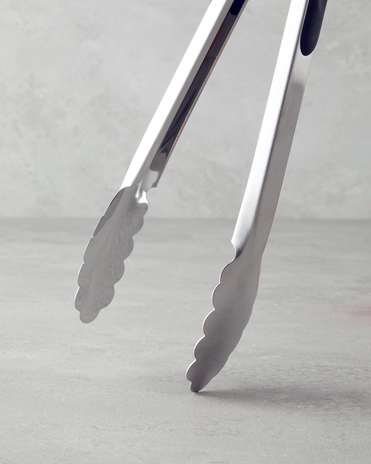 Amity Metal Maşa 34 cm Gri